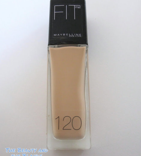 [Ausprobiert] Fit me! Foundation (120)