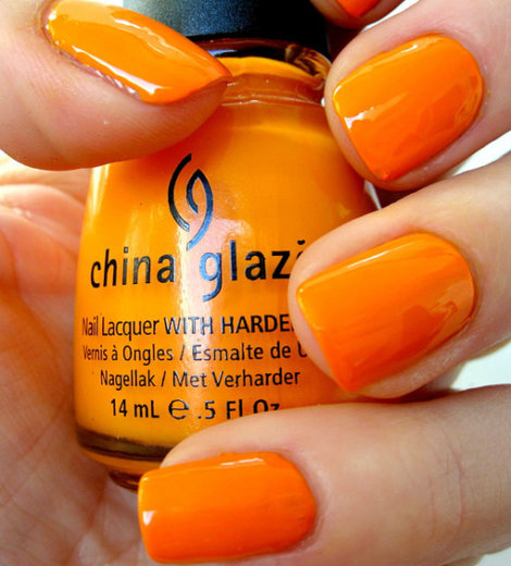 China Glaze Papaya Punch