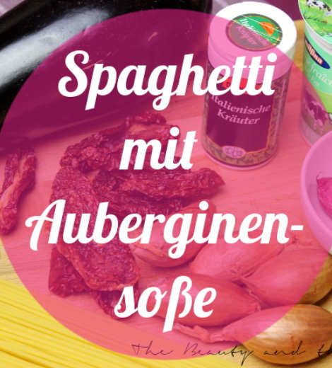 Spaghetti mit Auberginensoße