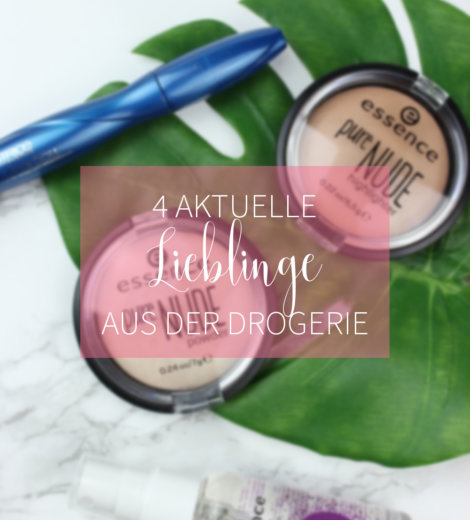 4 aktuelle Lieblinge aus der Drogerie (+ Gewinnspiel)