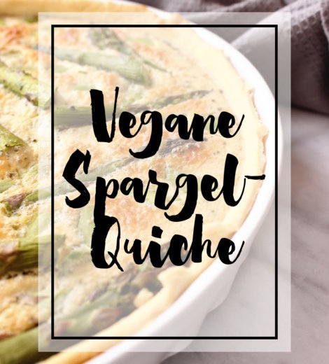 Vegane Spargel-Quiche