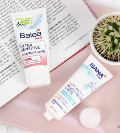 Balea med Ultra Sensitiv Intensivcreme & Isana med Ultra Sensitiv Feuchtigkeitscreme