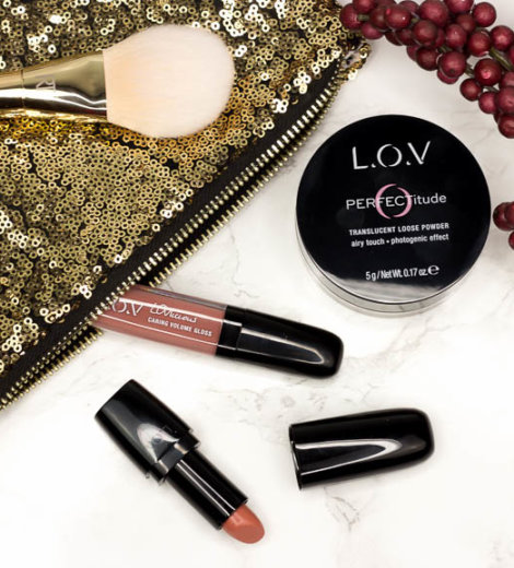 L.O.V Lipstick, Lipgloss und Translucent Loose Powder