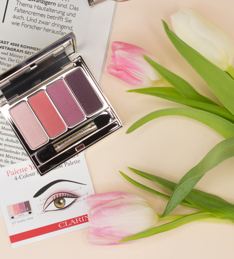 Clarins Frühlingslook 2018 <br/> Lovely Rose Palette