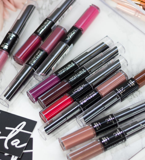 L’Oréal Infaillible 24 Hr Lipsticks