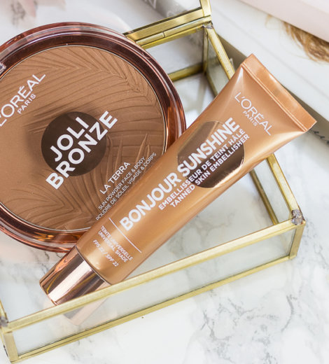 L’Oréal Joli Bronze La Terra Bronzer & Bonjour Sunshine Liquid Bronzer