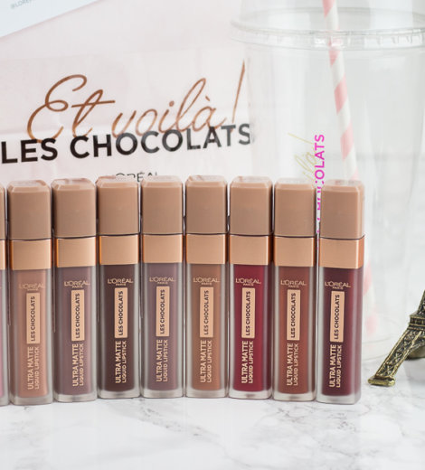 L’Oréal Les Chocolats Ultra Matte Liquid Lipsticks