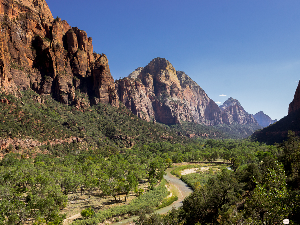 Zion National Park Utah USA Roadtrip View 