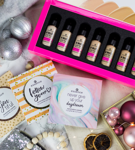 Adventskalender Türchen 5 </br> essence Sets mit 3 Paletten und der kompletten Foundationrange