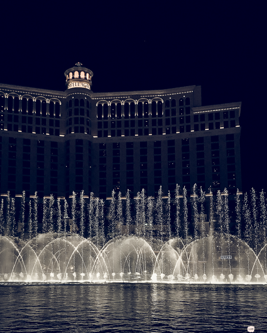 Las Vegas Westcoast Roadtrip Travel Diary Bellagio Fountains