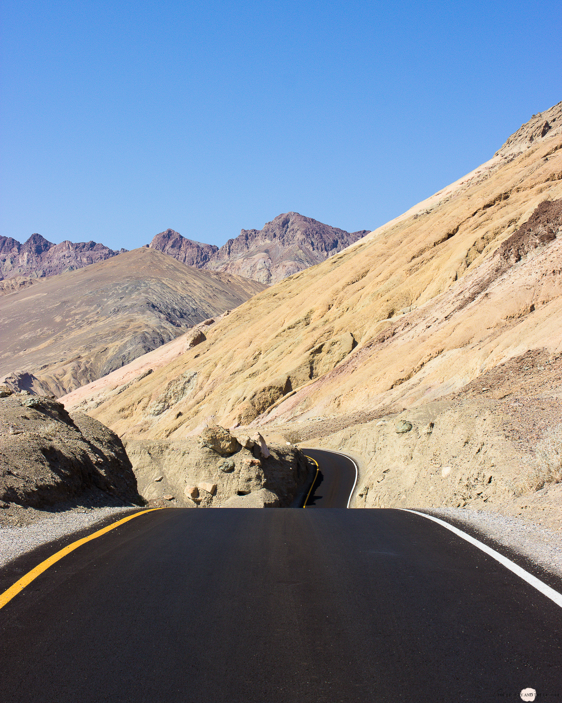 Death Valley Artists Drive Palette Westcoast USA Roadtrip