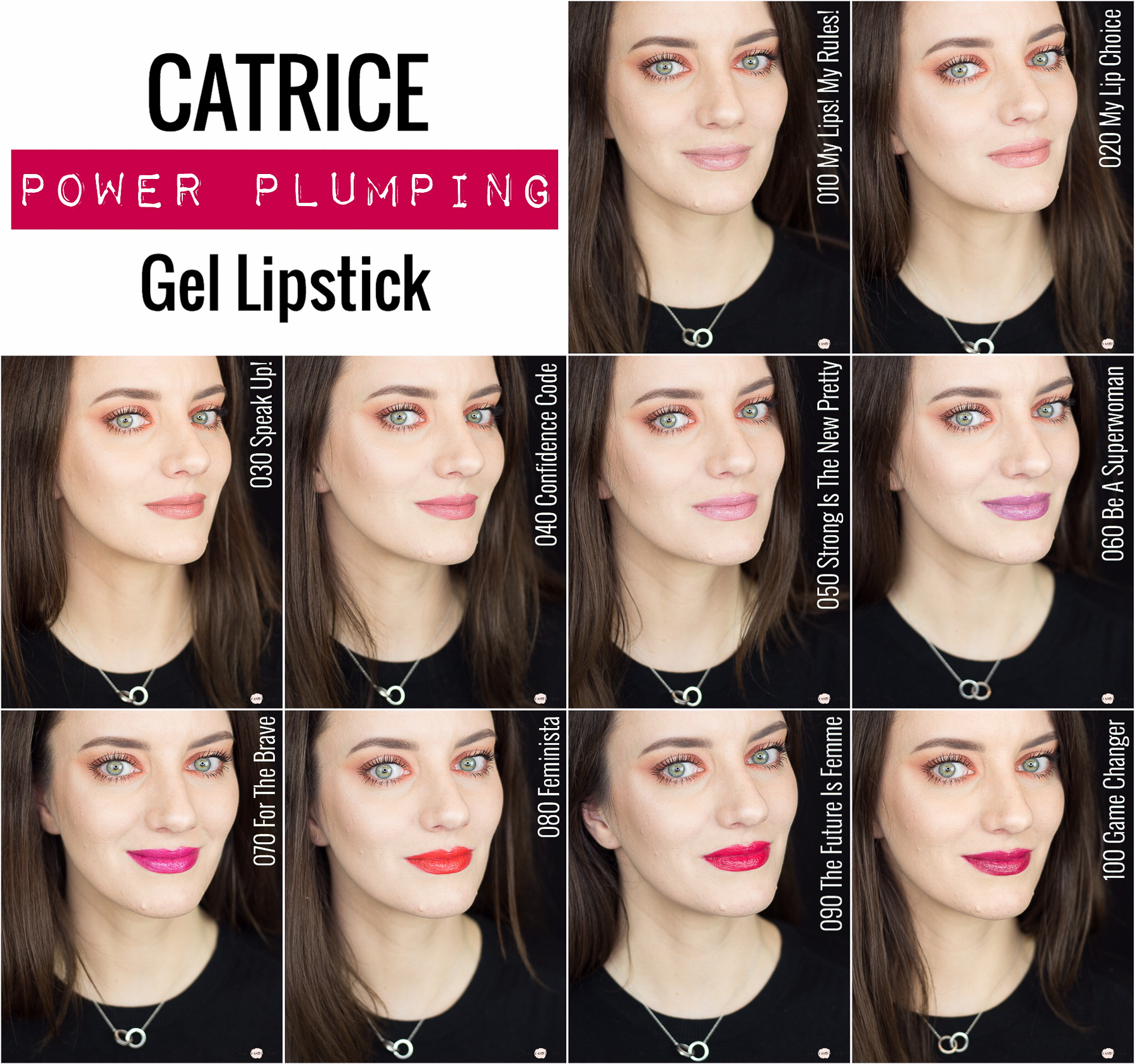 Catrice Power Plumping Gel Lipsticks Drogerie Review Swatches