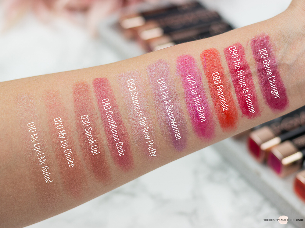 Catrice Power Plumping Gel Lipsticks Drogerie Review Swatches