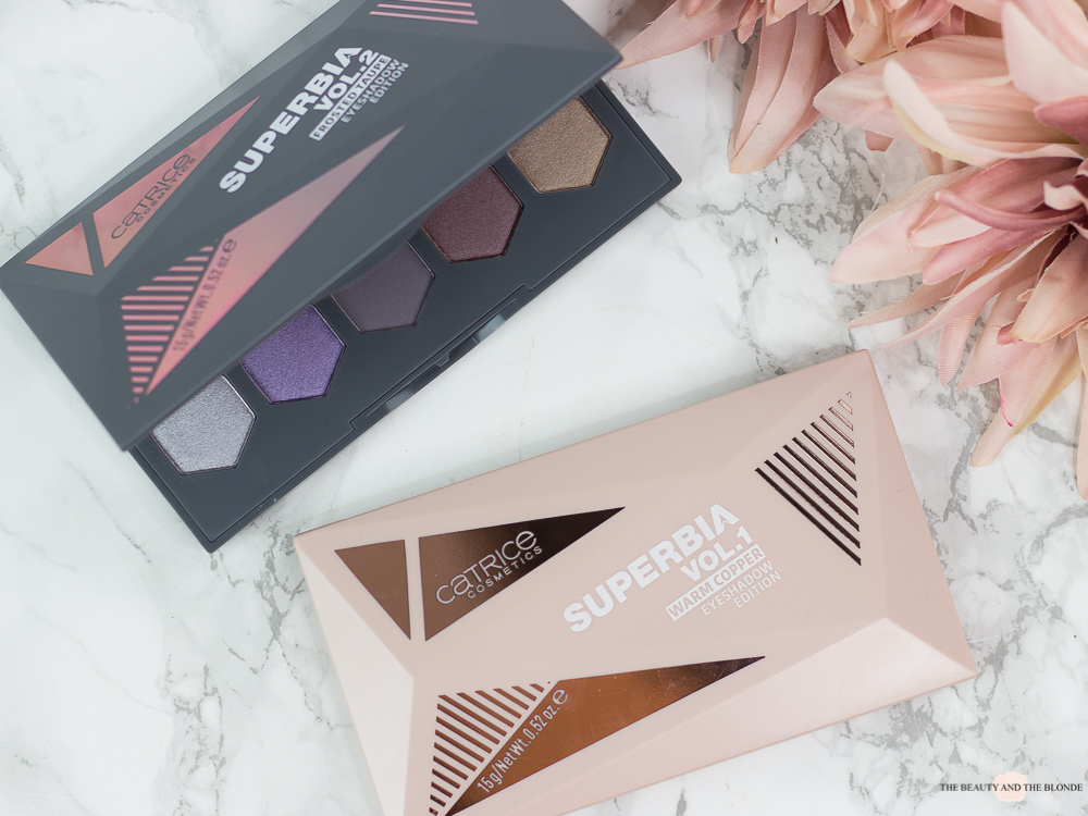 Catrice Superbia Warm Copper Frosted Taupe Eyeshadow Palette Review Swatches