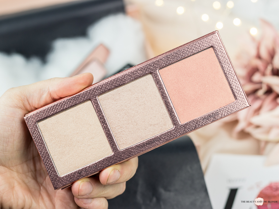 L.O.V The Glowrious Deep Metallic Highlighter Palette Review Swatch Drogerie