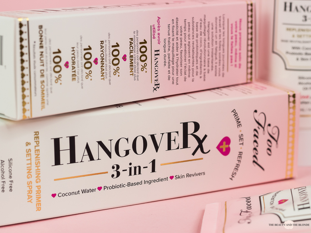 Too Faced Hangover Setting Spray Review Erfahrungen