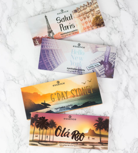 essence Update: The City Palettes </br> Hello, New York, Olá Rio, Salut Paris und G’Day Sydney