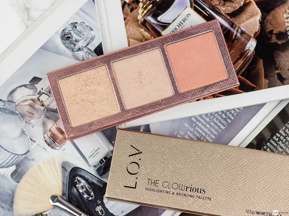 LOV The GLOWrious Highlighter Paletten Review Swatches Drogerie