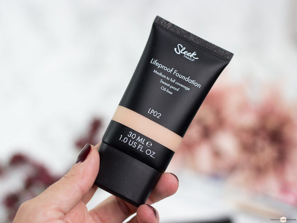 Sleek MakeUp Lifeproof Foundation Review Swatches Müller Drogerie
