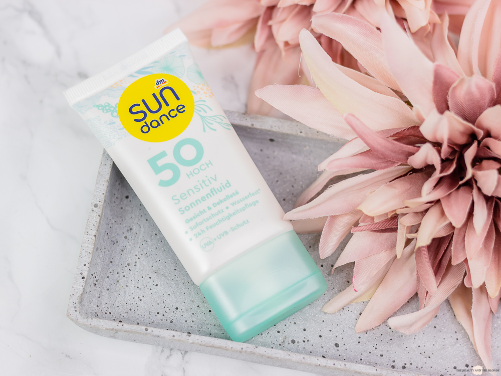 Sundance Sensitiv Sonnenfluid SPF 50 DM Drogeriemarkt Review Sonnenschutz