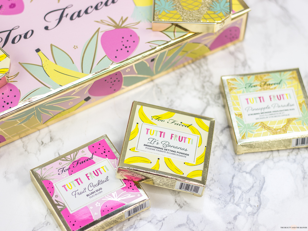 Too Faced Tutti Frutti Kollektion Collection Review Swatches