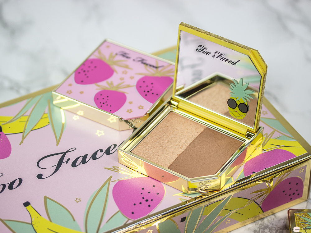 Too Faced Tutti Frutti Pineapple Paradise Bronzer Highlighter Duo Review 