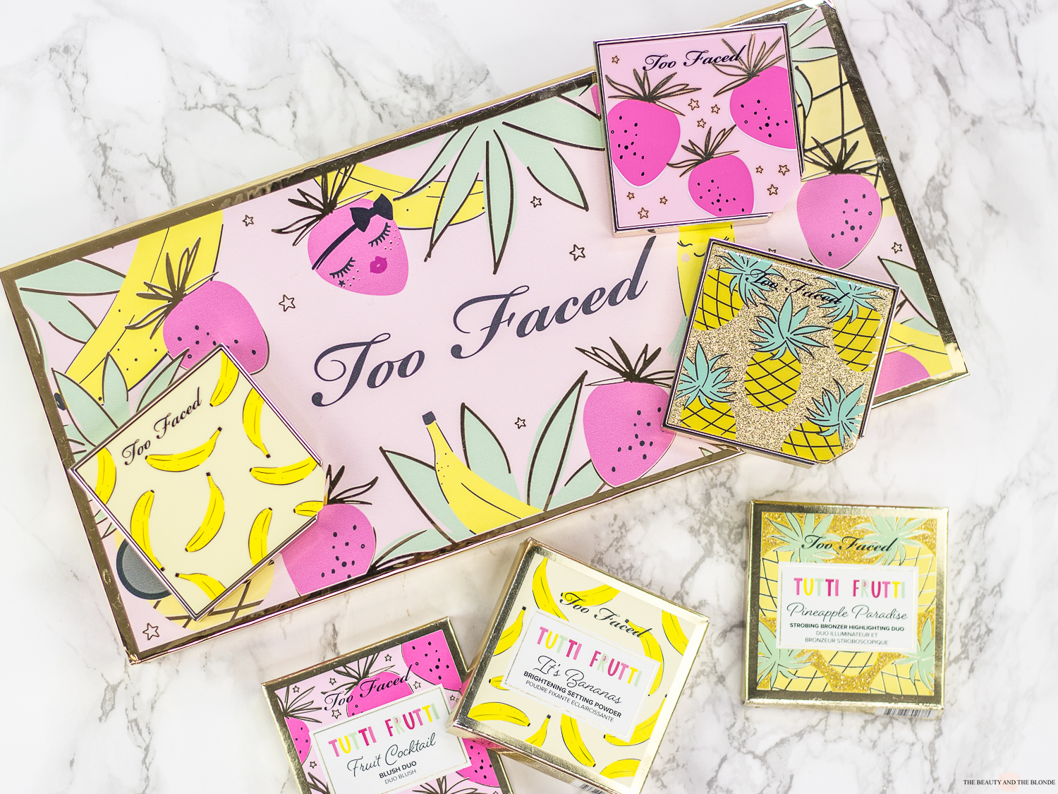 Too Faced Tutti Frutti Collection Kollektion Limited Edition Review Swatches