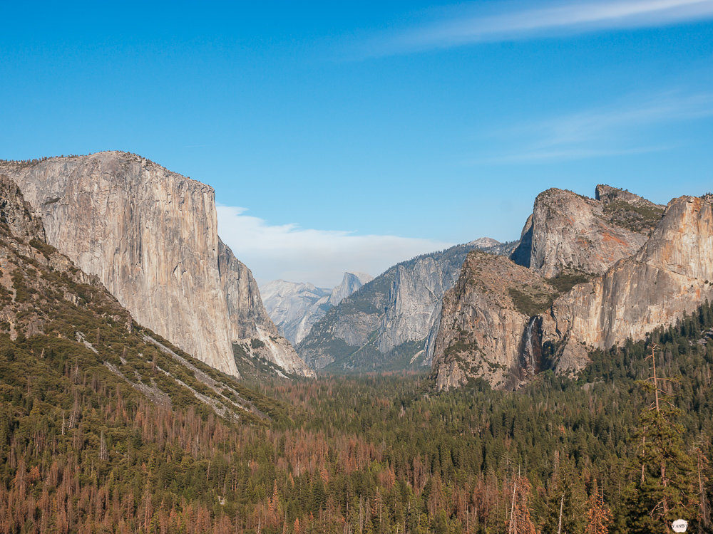 Yosemite National Park Tunnel View Westcoast Roadtrip Travel Diary