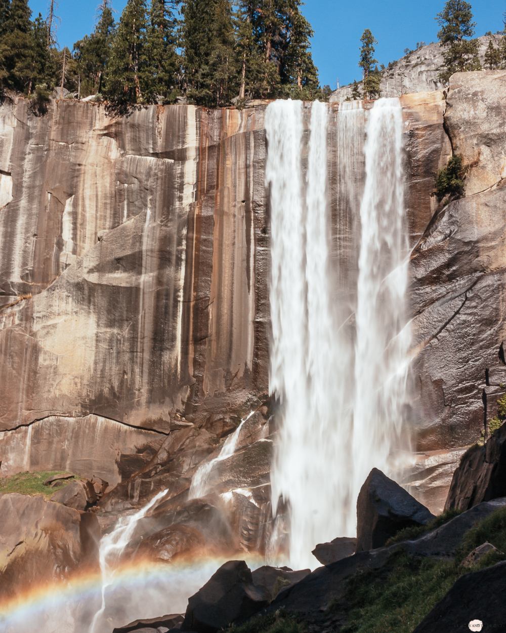 Yosemite National Park travel Diary Westoast California Roadtrip Vernal Fall
