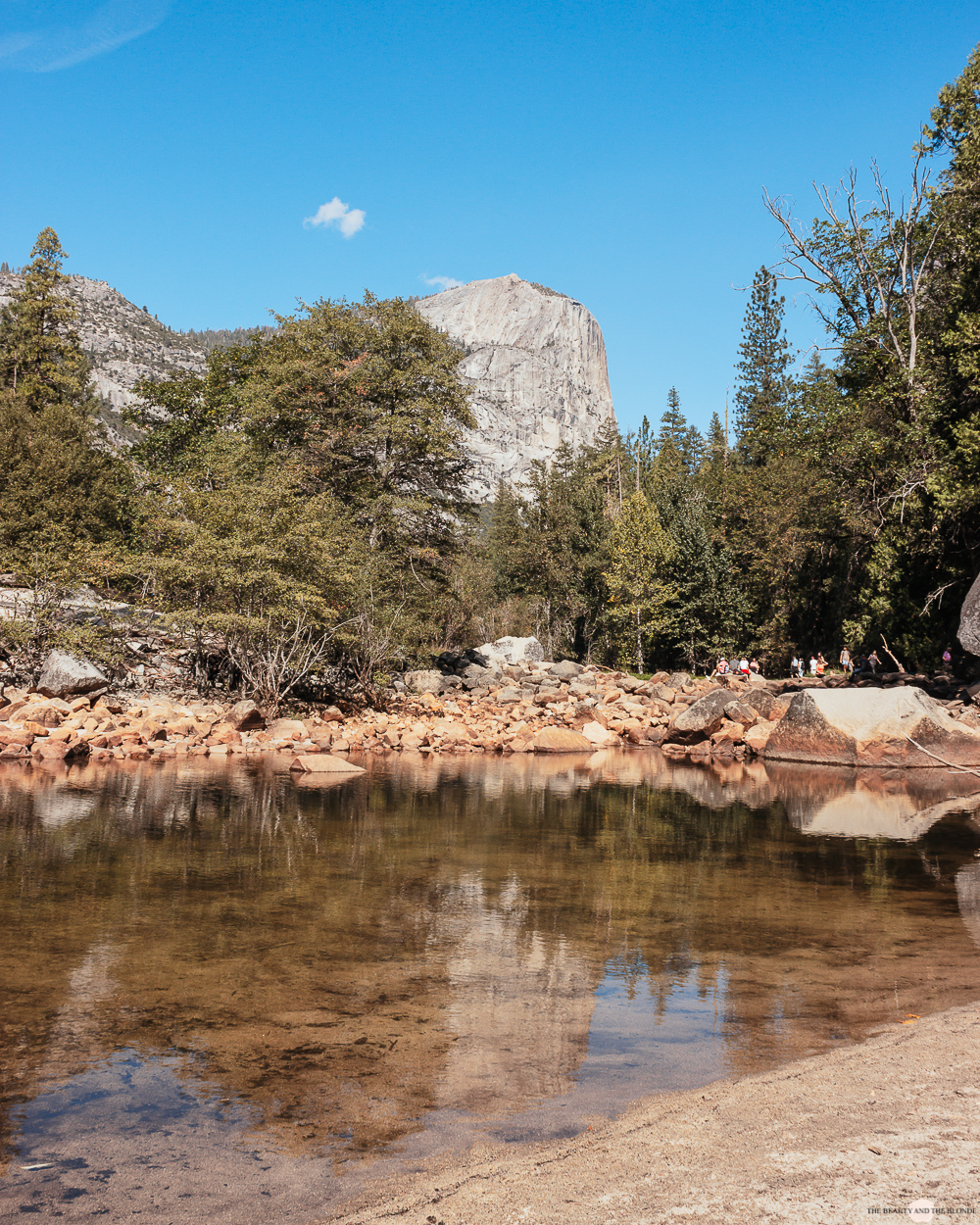 Yosemite National Park travel Diary Westoast California Roadtrip Mirror Lake
