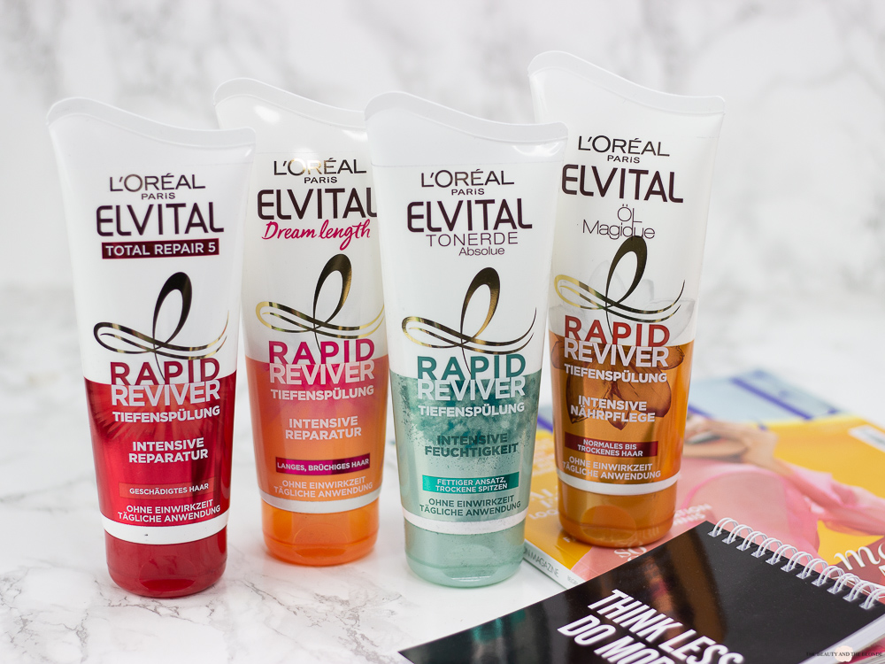 L'Oréal Elvital Rapid Reviver Tiefenspülung Conditioner Spülung Haarpflege Haare Drogerie