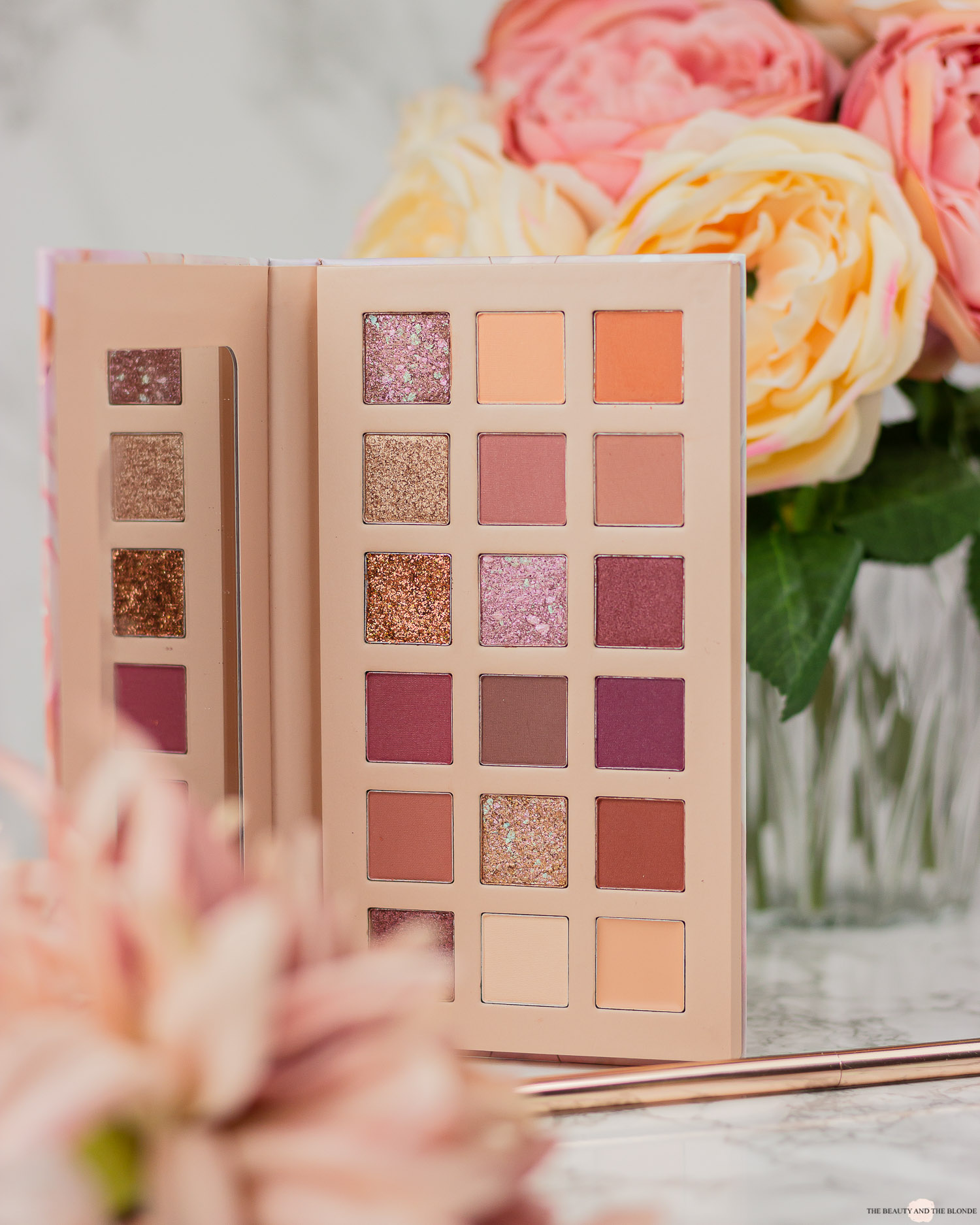 Catrice Nude Peony Pressed Pigment Palette Review Swatches