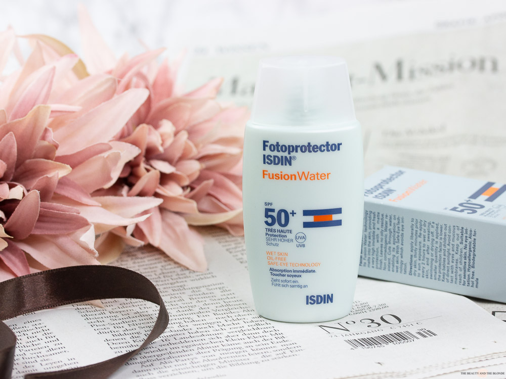 ISDIN Fotoprotector Fusion Water Sonnenschutz Review