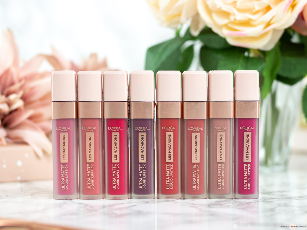 L'Oréal Les Macarons Ultra Matte Liquid Lipsticks Review Swatches