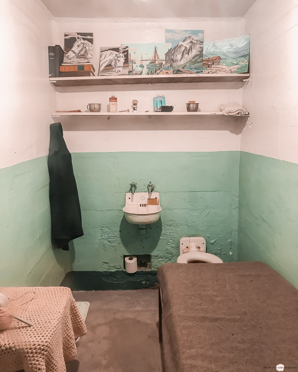 Alcatraz Reisebericht Gefängnis Zelle