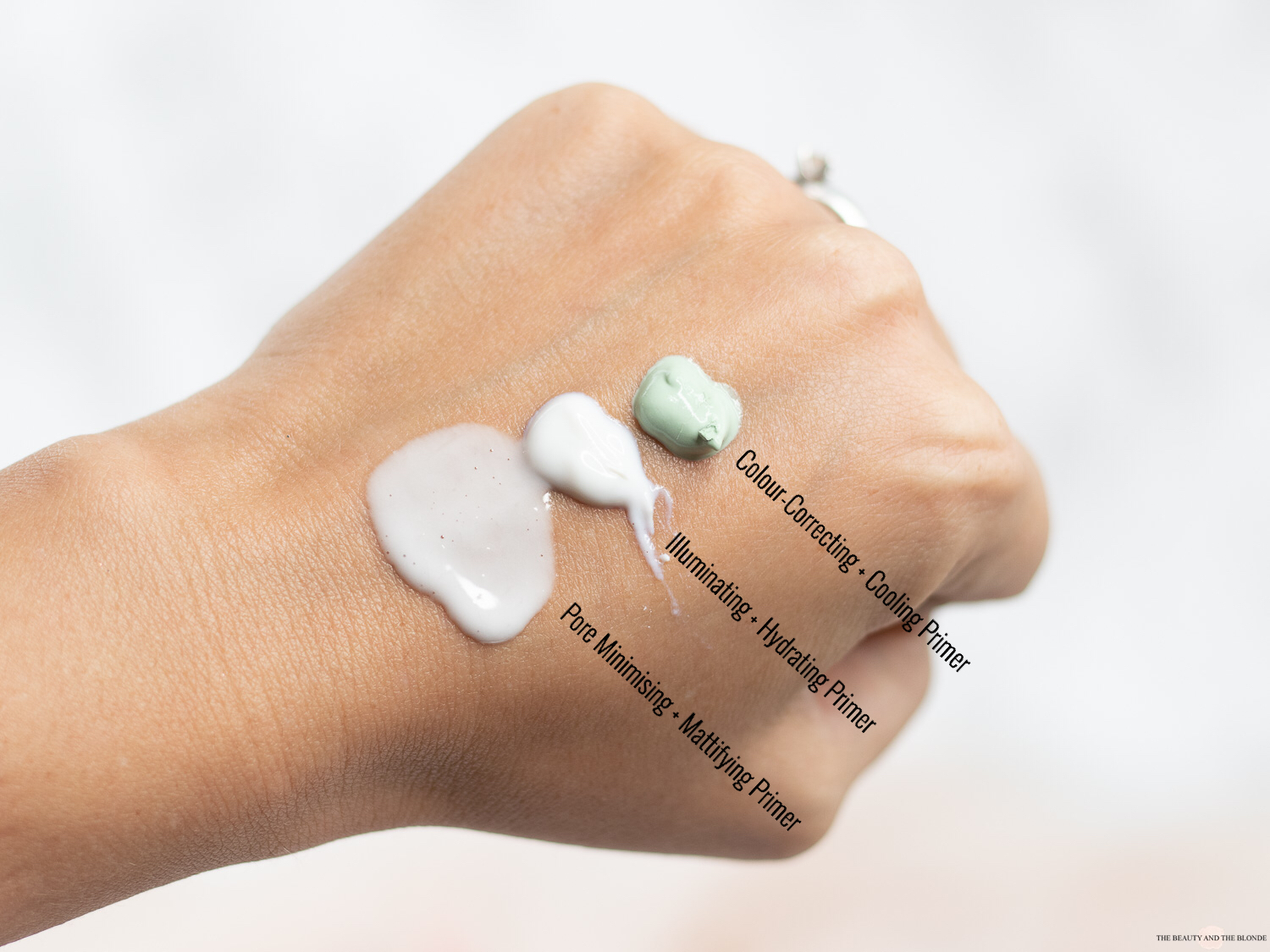 Max Factor Miracle Prep Primer Swatches