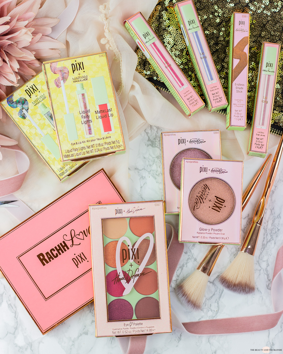 Pixi pretties collection review swatches