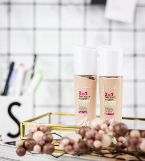 Foundation Friday: </br>Manhattan Easy Match Makeup