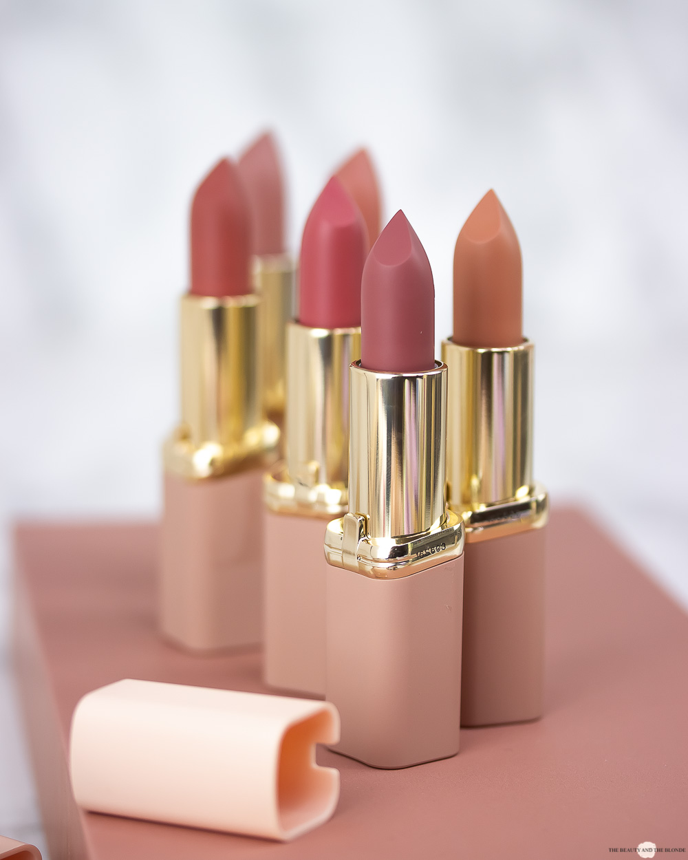 L'Oréal Color Riche Ultra Matte Free The Nudes Lippenstifte Review 