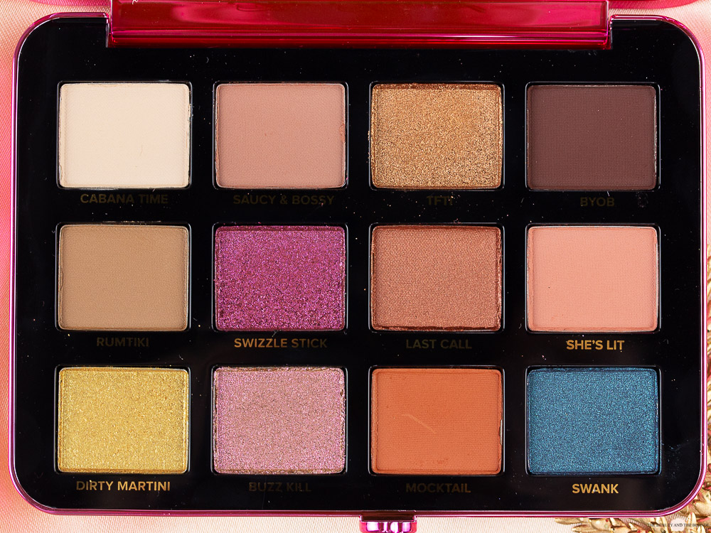 Too Faced Palm Springs Cocktail Party Palette Review