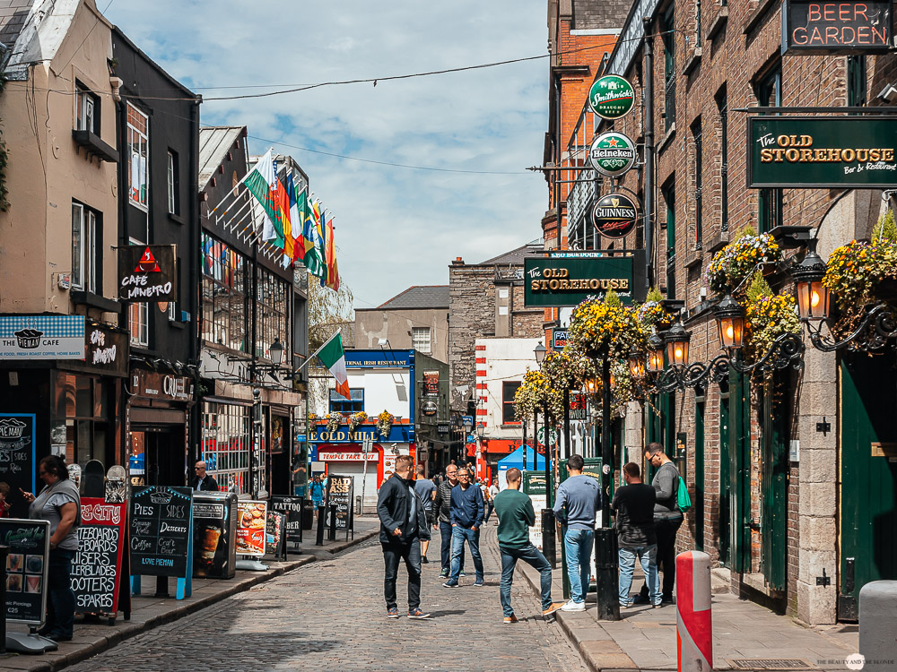 Dublin Temple Bar Viertel