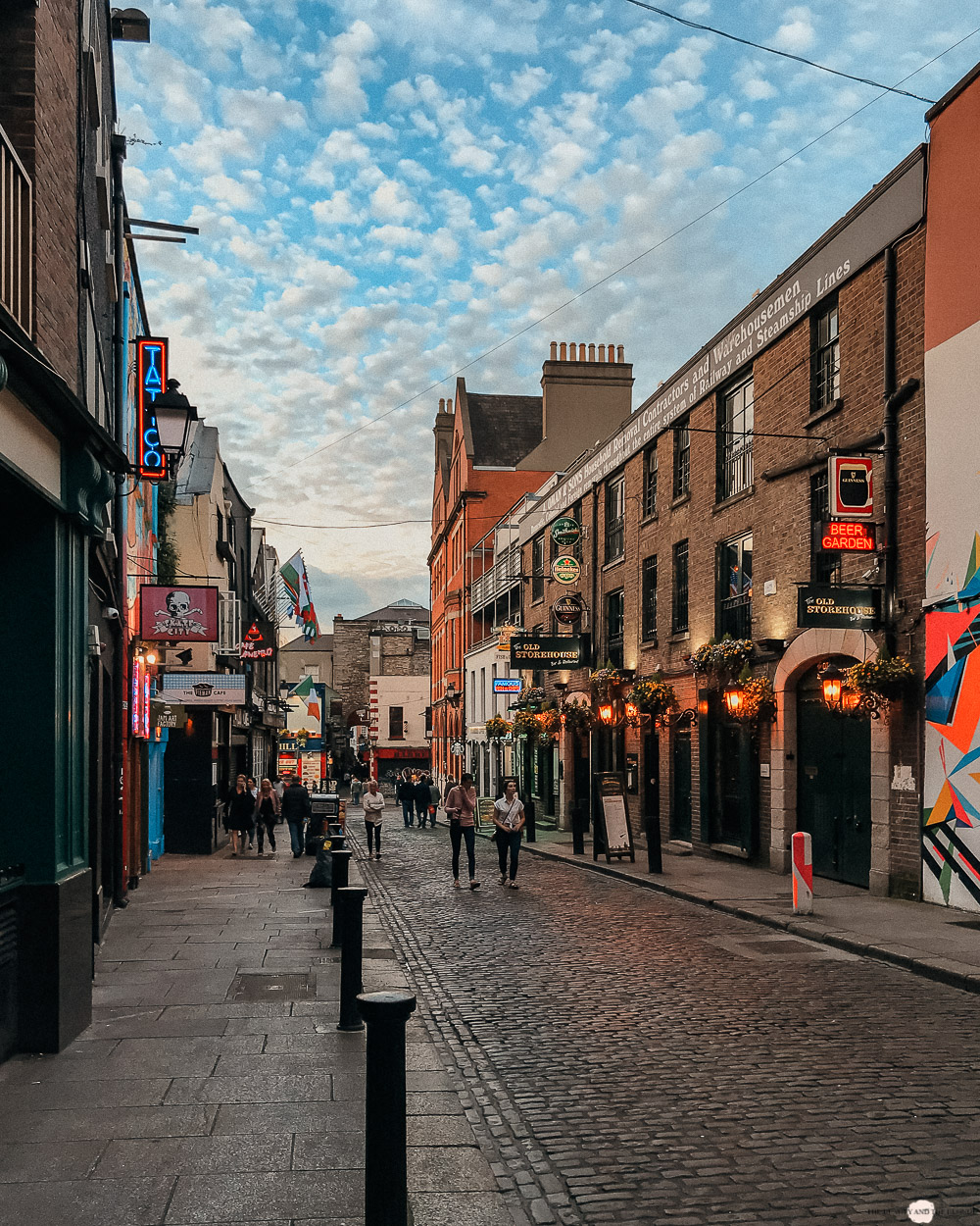 Dublin Irland Temple Bar