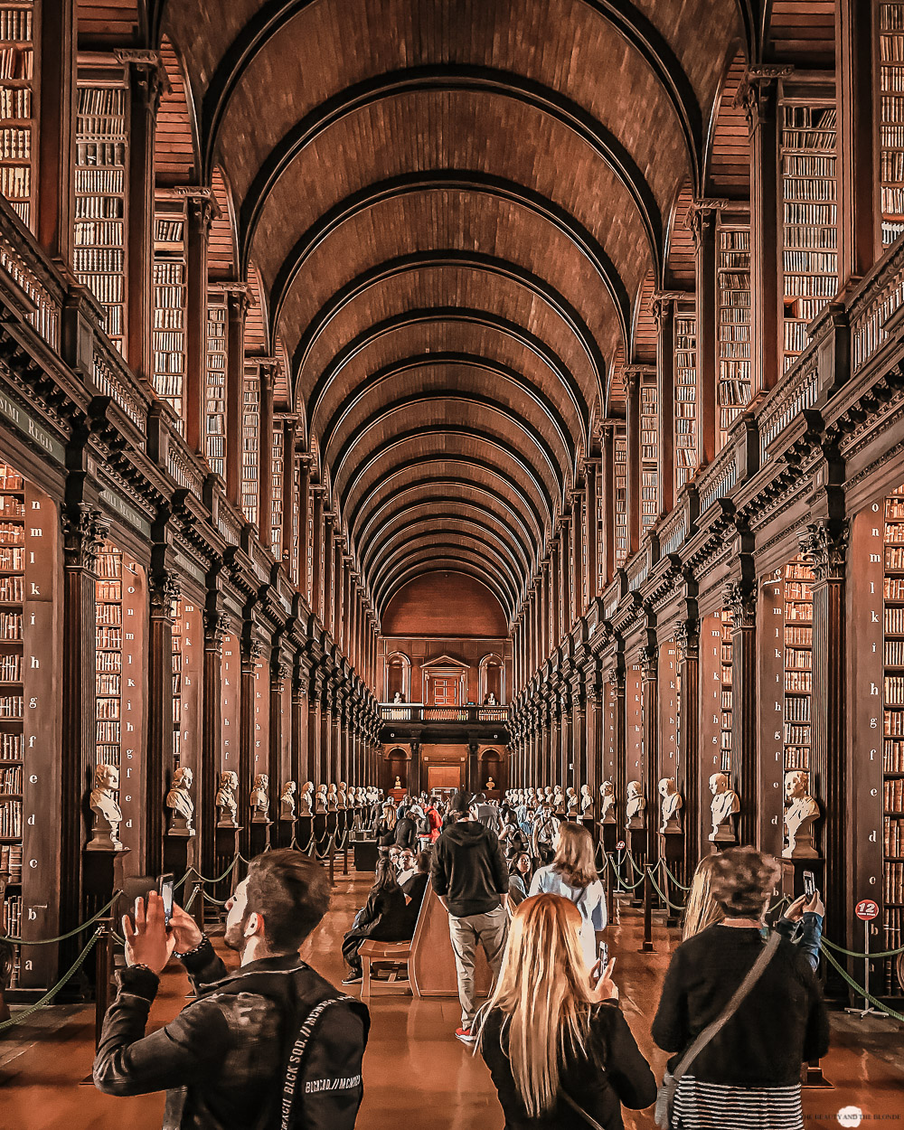 Dublin Trinity College Old Library Long Room
