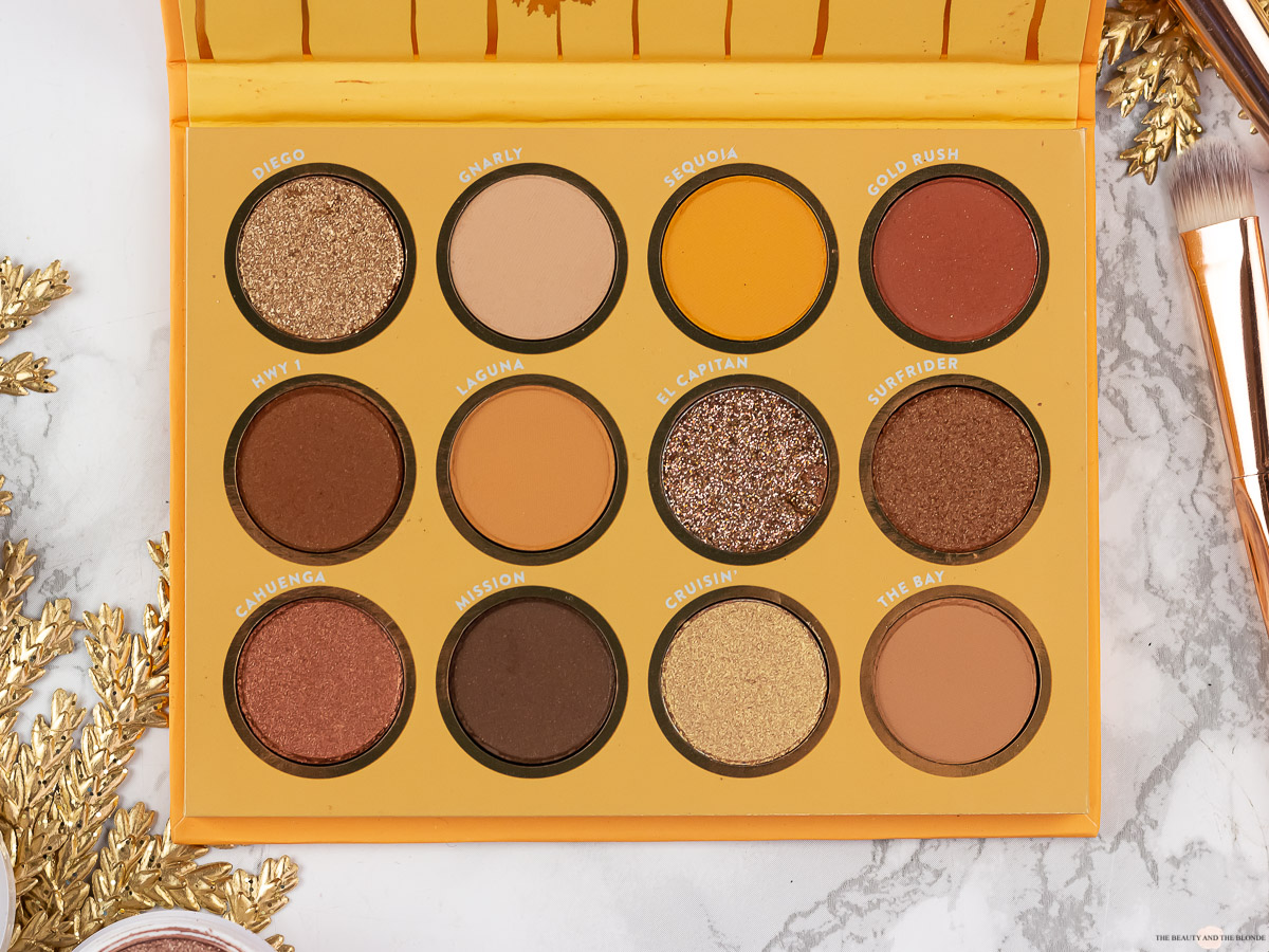 ColourPop California Love Palette Review