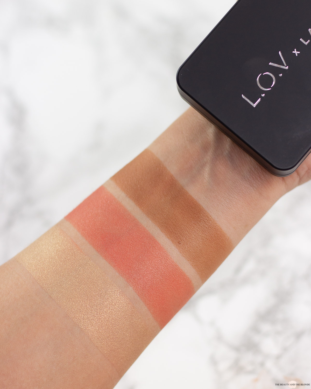 Review | L.O.V x Laetitia Lemak Sculpting Glow Palette