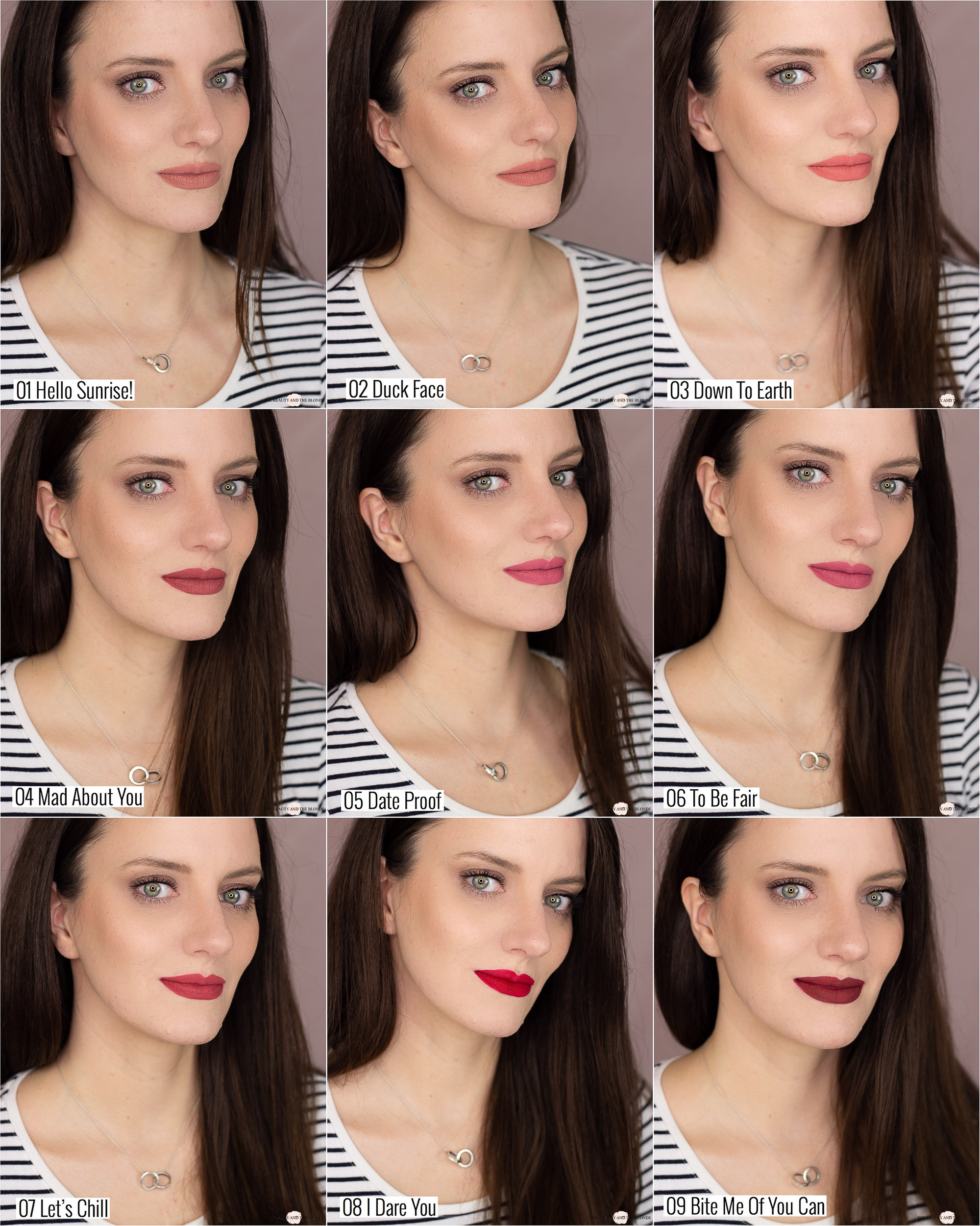 essence Stay 8h Matte Liquid Lipstick Swatches