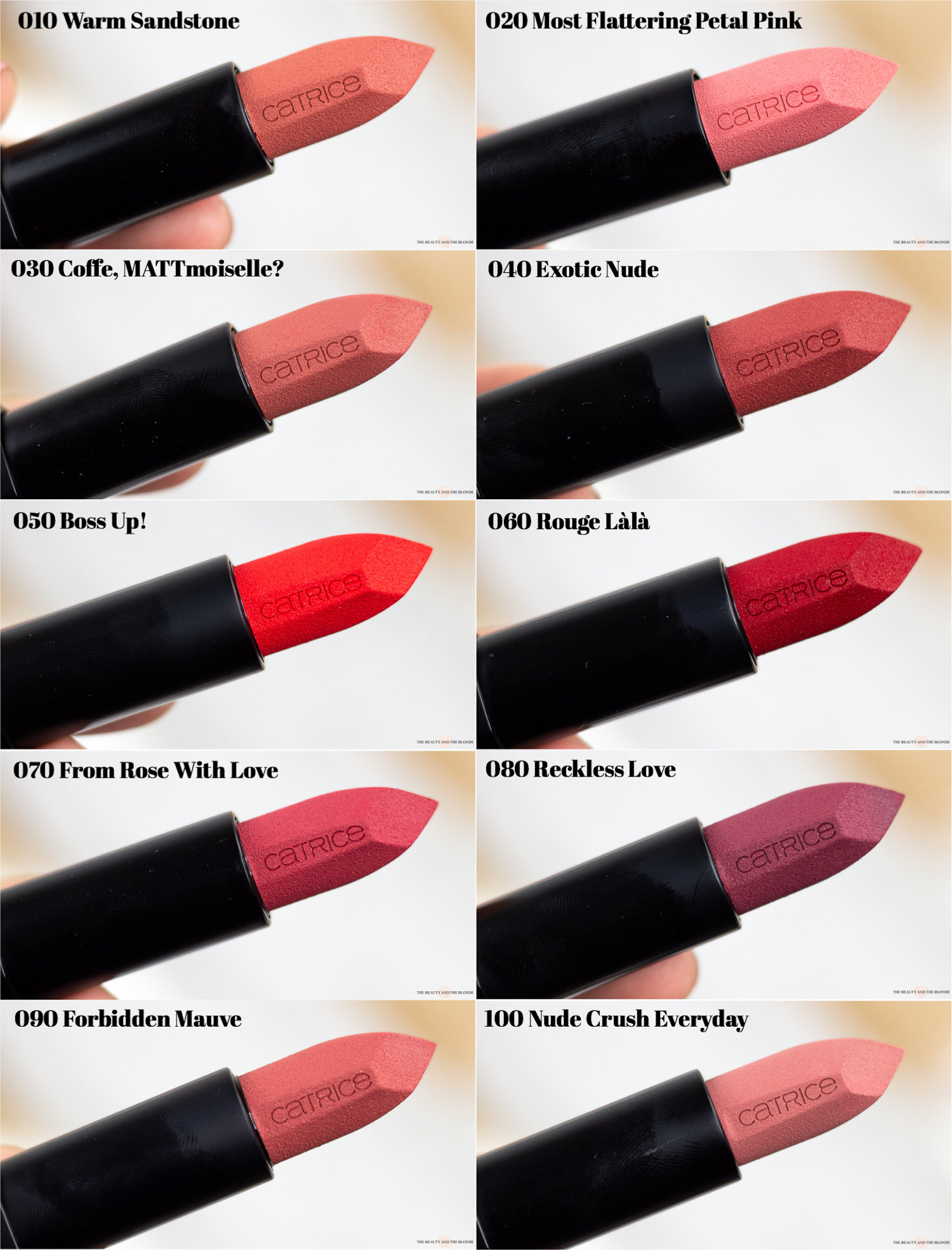 Catrice Demi Matt Lipstick Review 