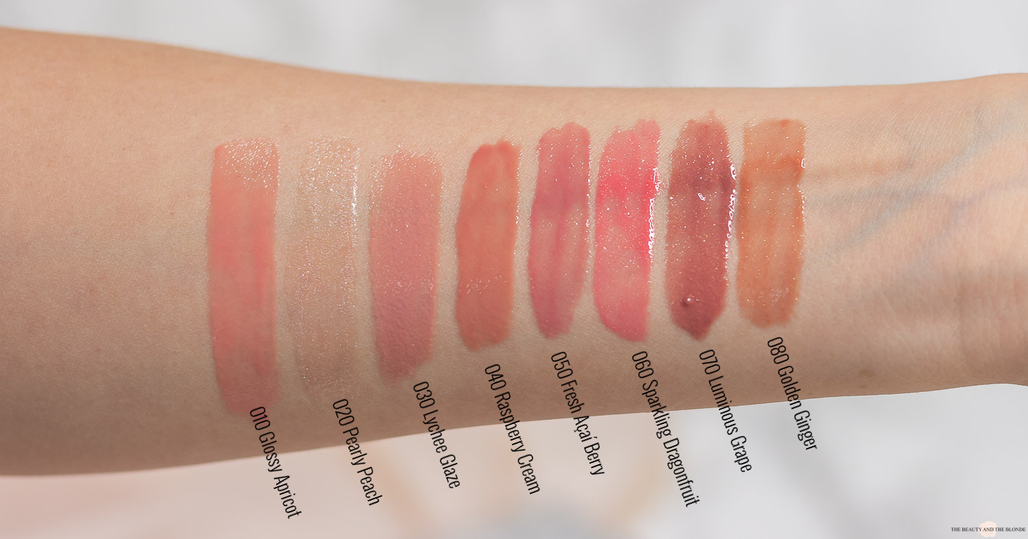 Catrice Powerfull5 Liquid Lip Balm Swatches