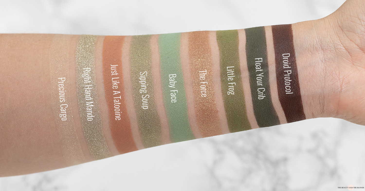 Colourpop The Child Palette Review Swatches