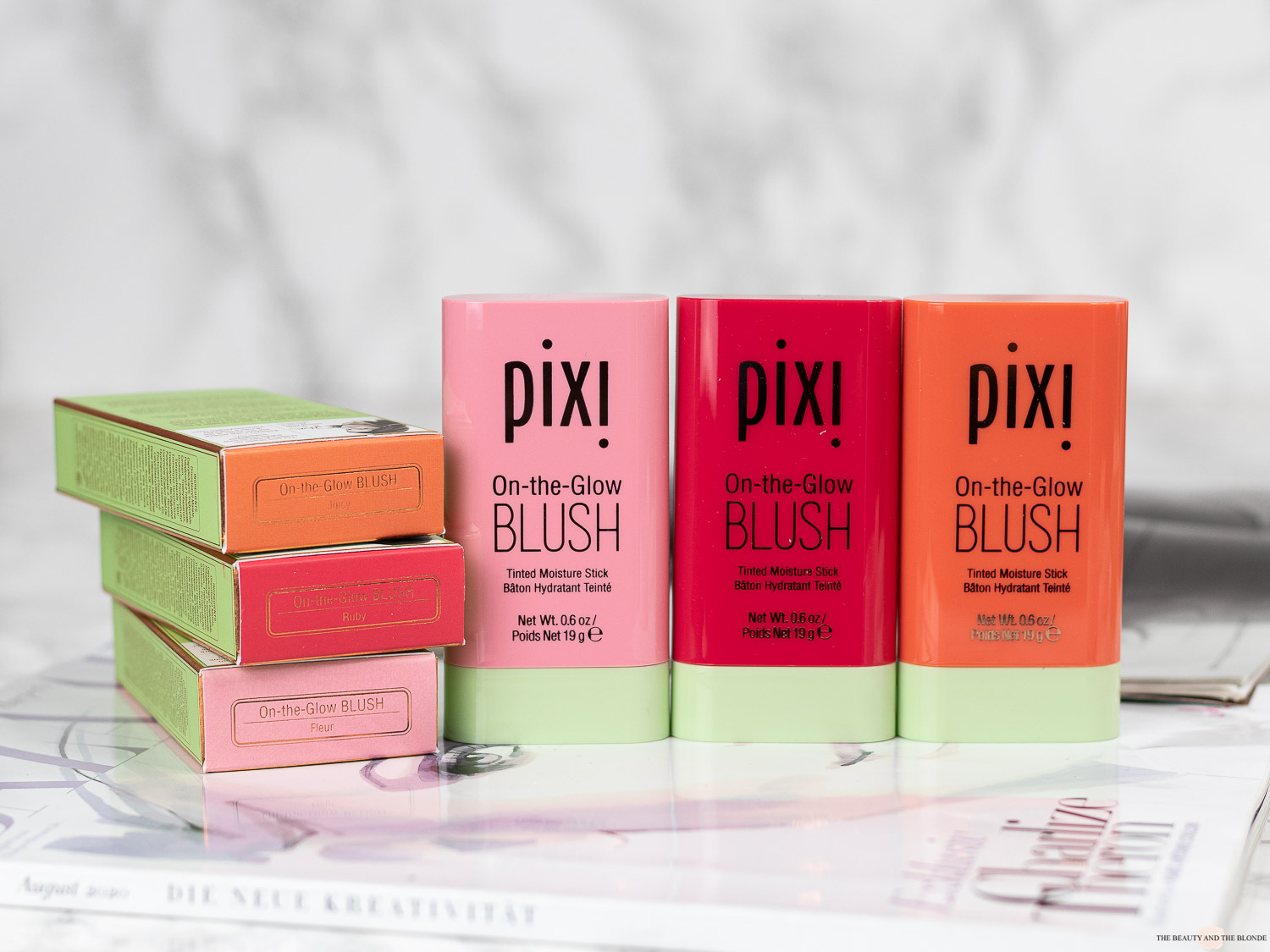 pixi on the glow blushes review